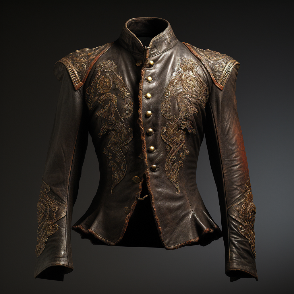 expensive-looking leatherjacket